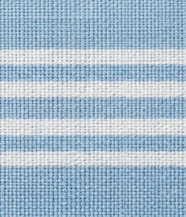 detalle tejido hamaca morroana con rayas en fibra sintética