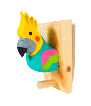 perchero-artesanal-cacatua-madera