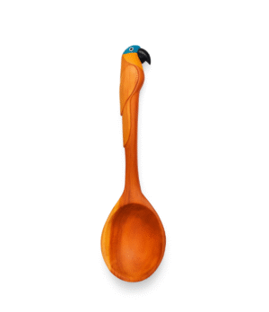 cuchara-artesanal-loro-madera