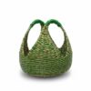 canasto-esparto-verde-con-asas-artesanal Canasto de esparto verde con asas tejido a mano por artesanos en Boyacá