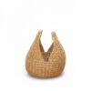 Canasto de esparto natural con asas tejido a mano Canasto de esparto natural con asas tejido a mano
