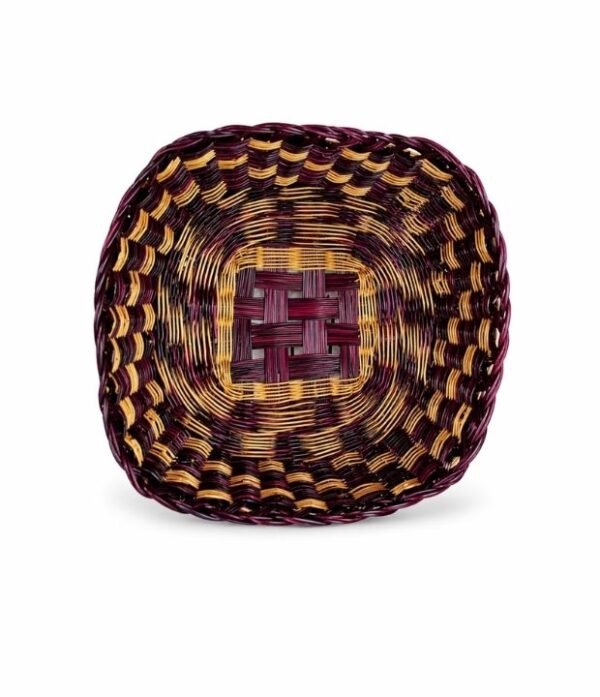 canasto de esparto vino natural tejido a mano