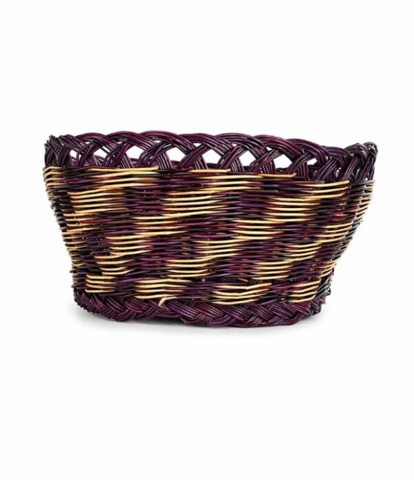 canasto de esparto vino natural tejido a mano