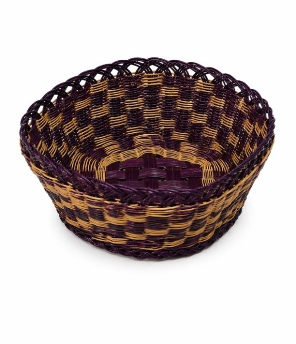 canasto de esparto vino natural tejido a mano