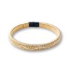 Pulsera de cobre dorado Marfil Pulsera de cobre dorado artesanal diseño Marfil elaborada en Colombia