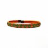 Pulsera de cobre artesanal diseño Tejido Verde elaborada en Colombia