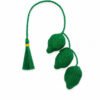 Charm para bolso de limón en palma de iraca Charm para bolso con diseño de limones tejido a mano en palma de iraca