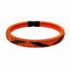Pulsera de cobre y werregue negro diseño Hojas Pulsera de cobre y werregue negro con motivos geométricos de hojas